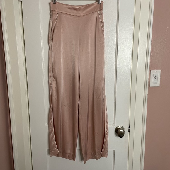 Pink silk Wilfred pants - size 2 - Picture 4 of 6